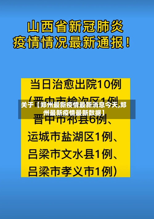 关于【郑州最新疫情最新消息今天,郑州最新疫情最新数据】-第1张图片