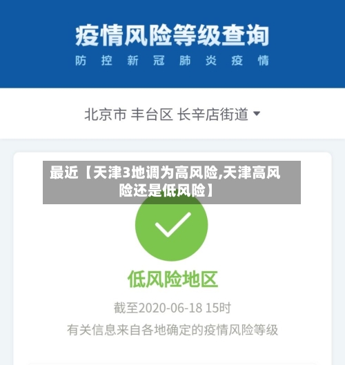 最近【天津3地调为高风险,天津高风险还是低风险】-第1张图片