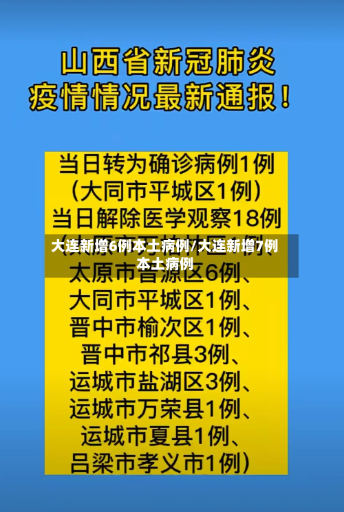 大连新增6例本土病例/大连新增7例本土病例-第3张图片